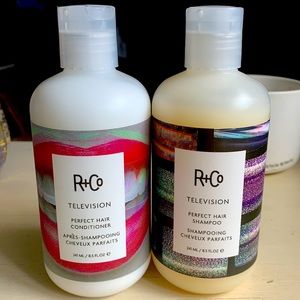 R+Co Television shampoo and conditioner